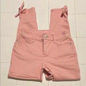 St. John's Bay Women's Pink Straight Leg Jeans